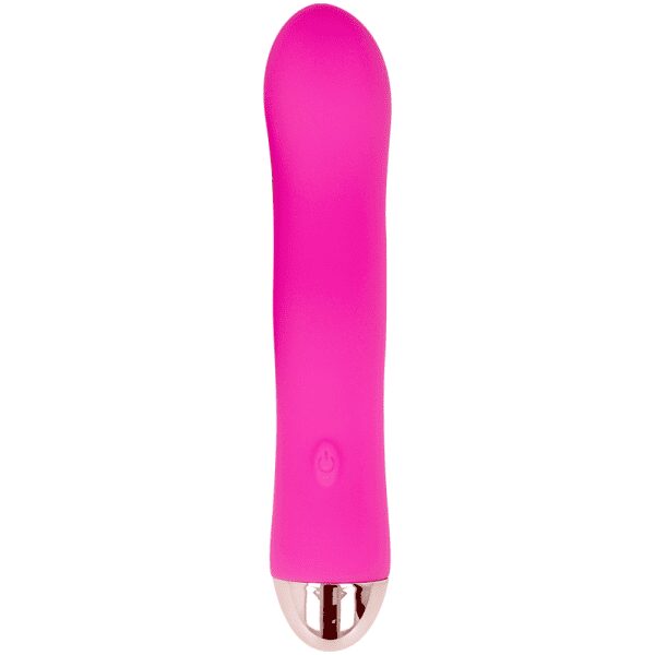 DOLCE VITA - RECHARGEABLE VIBRATOR TWO PINK 7 SPEEDS 3